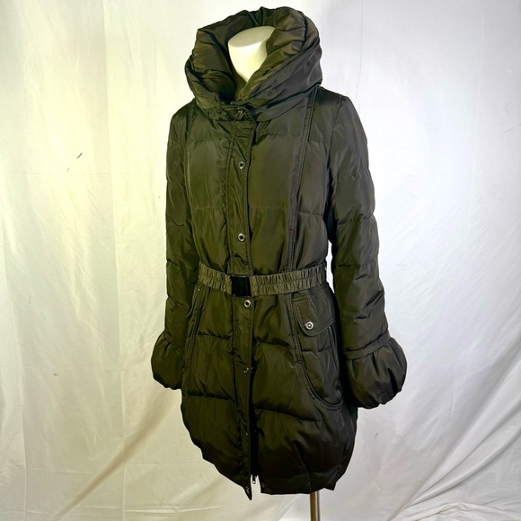 RUDSAK GREEN COAT FEATHER AND DOWN WINTER COAT RUD BY RUDSAK COAT SIZE XL - Picture 11 of 17